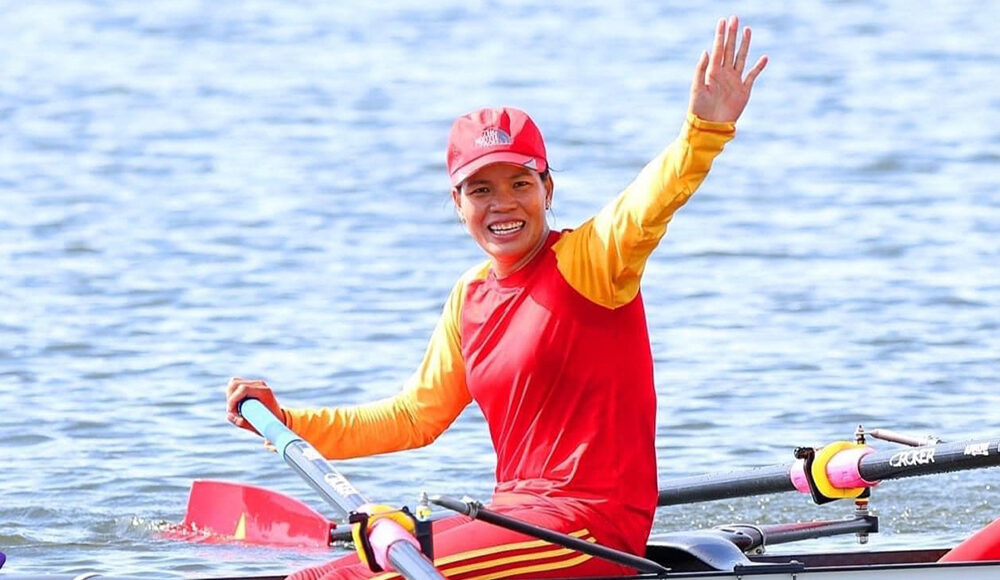 Phạm Thị Huệ là một trong hai vận động viên rowing của Việt Nam có vé dự Olympic Paris 2024.