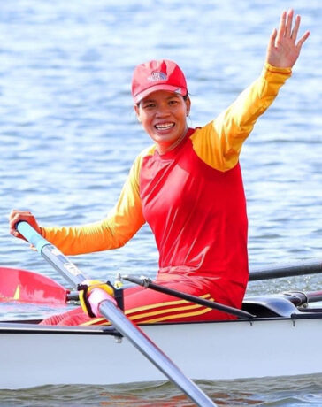 Phạm Thị Huệ là một trong hai vận động viên rowing của Việt Nam có vé dự Olympic Paris 2024.