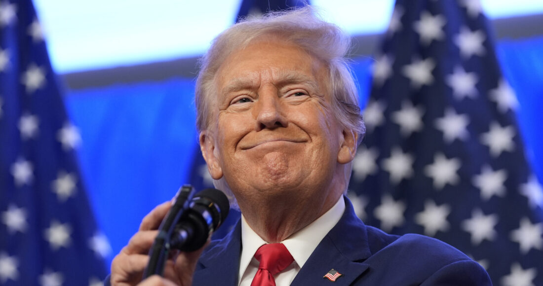 Cựu tổng thống Donald Trump tại sự kiện ở Câu lạc bộ golf quốc gia Trump tại Bedminster, bang New Jersey ngày 15/8. Ảnh: AP