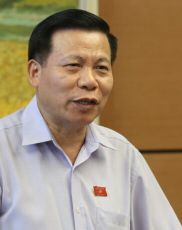 Ông Nguyễn Nhân Chiến, cựu Bí thư Tỉnh ủy Bắc Ninh tại kỳ họp Quốc hội tháng 5/2017. Ảnh: Võ Hải