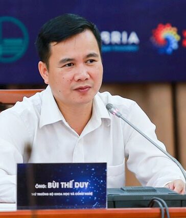 Thứ trưởng Bùi Thế Duy. Ảnh: Tùng Đinh