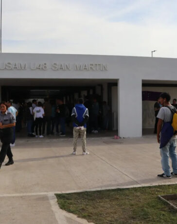 Đại học CUSAM bên trong nhà tù San Martin ở Argentina. Ảnh: AJ