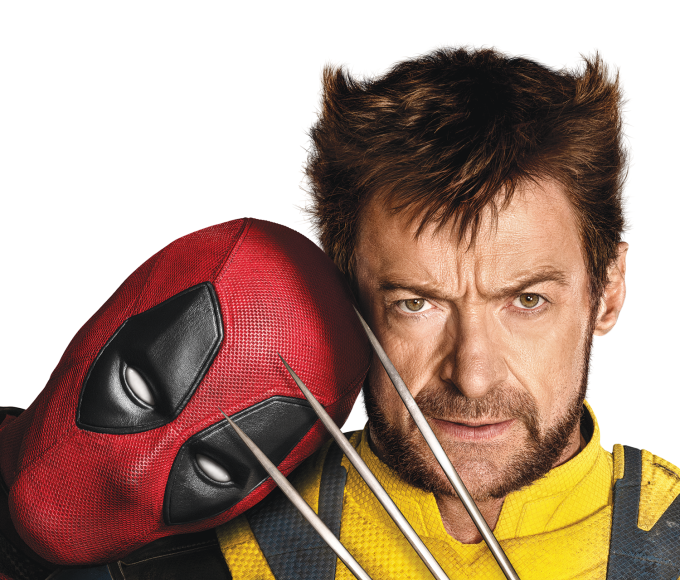 Màn hợp tác giữa Deadpool (trái) và Người Sói mang nhiều tiếng cười. Ảnh: Marvel Studios
