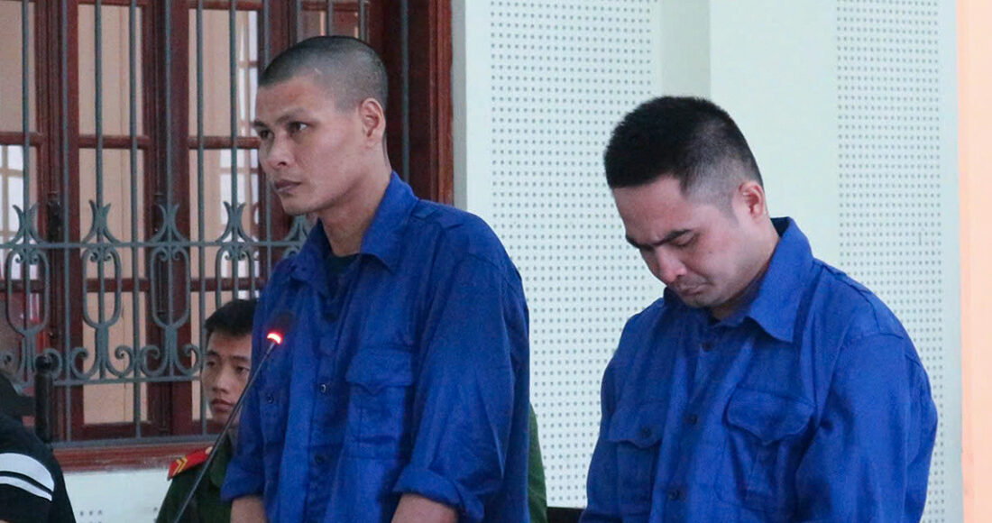 Bị cáo Sao và Thế tại tòa. Ảnh: Hùng Lê