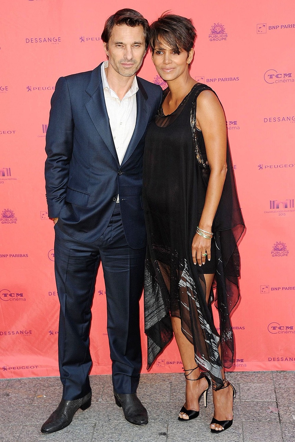 Olivier Martinez và Halle Berry. Ảnh: Rex Features