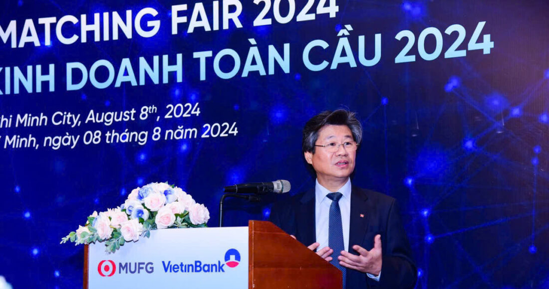 Ông Đỗ Nhất Hoàng - Cục trưởng Đầu tư nước ngoài (Bộ Kế hoạch và Đầu tư) tại sự kiện. Ảnh: VietinBank