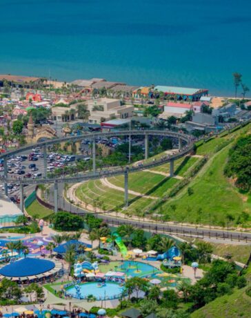 Một góc khu tiện ích giải trí tại dự án bất động sản nghỉ dưỡng của Novaland ở Bình Thuận. Ảnh: NVL