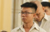 Low Boon Leng tại phiên tòa sơ thẩm ngày 16/8. Ảnh: Đắc Thành