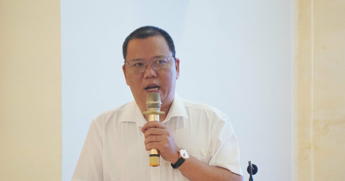 Ông Ngô Xuân Nam - Phó giám đốc Văn phòng SPS Việt Nam tại hội nghị sáng 2/8. Ảnh: Nguyễn Thuỷ