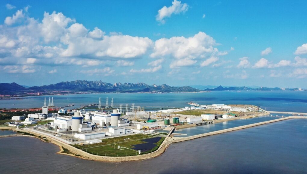 Nhà máy điện hạt nhân Haiyang ở tỉnh Sơn Đông, miền đông Trung Quốc. Ảnh:Global Times
