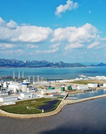 Nhà máy điện hạt nhân Haiyang ở tỉnh Sơn Đông, miền đông Trung Quốc. Ảnh:Global Times