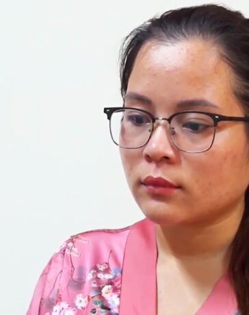 Phạm Mỹ Nhiên thời điểm bị Công an tỉnh Cà Mau khởi tố. Ảnh: An Khang
