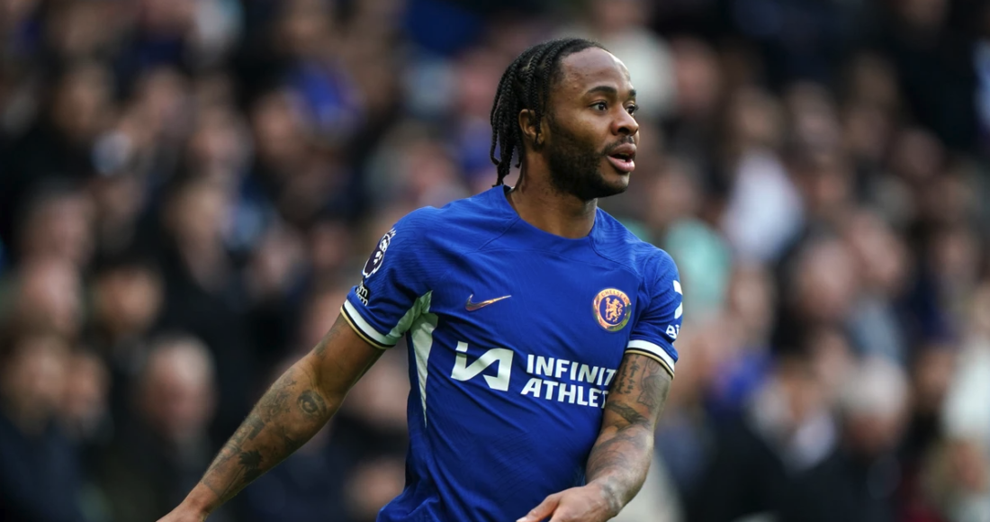 Sterling thi đấu sáu trận trước mùa giải cho Chelsea nhưng bị loại khỏi đội hình ở trận gặp Man City. Ảnh: PA