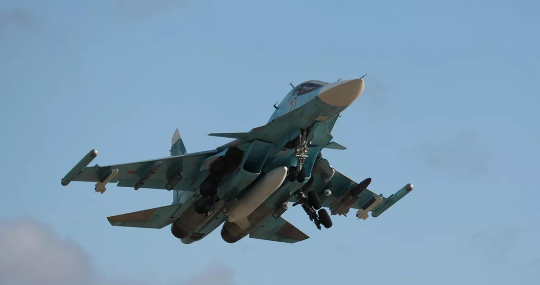 Tiêm kích bom Su-34 Nga tại buổi diễn tập ở vùng Krasnodar năm 2022. Ảnh: RIA Novosti