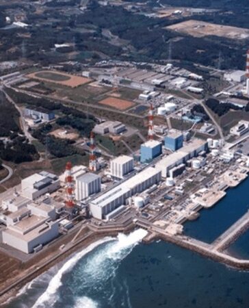 Nhà máy Fukushima nhìn từ trên cao. Ảnh: Interesting Engineering