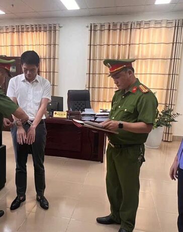 Ông Nguyễn Trọng Thức, Phó giám đốc Sở Công Thương Lai Châu. Ảnh: Công an Lai Châu