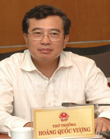 Ông Hoàng Quốc Vượng, cựu Chủ tịch EVN, cựu thứ trưởng Công Thương. Ảnh: Báo Công Thương