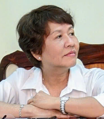 Bà Nguyễn Thị Cẩm Thu khi còn đương chức. Ảnh: Cơ quan chức năng cung cấp