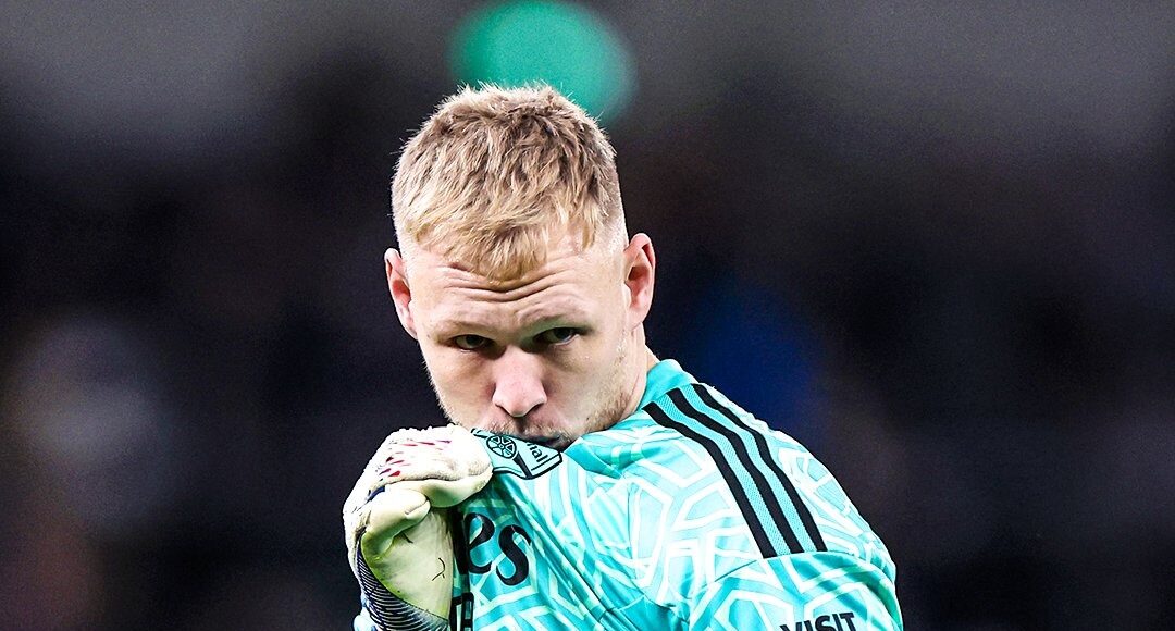 Ramsdale là trụ cột của Arsenal giai đoạn 2021-2023. Ảnh: AFP