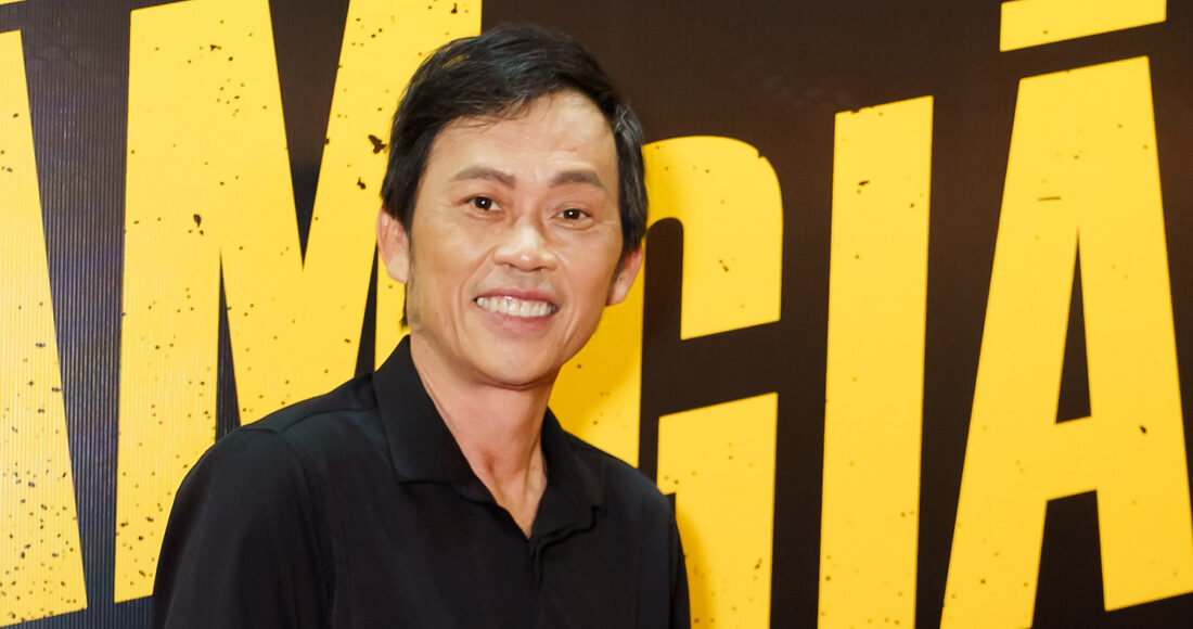 Hoài Linh ở buổi ra mắt phim mới tối 27/8 tại TP HCM. Ảnh: Thanh Huyền