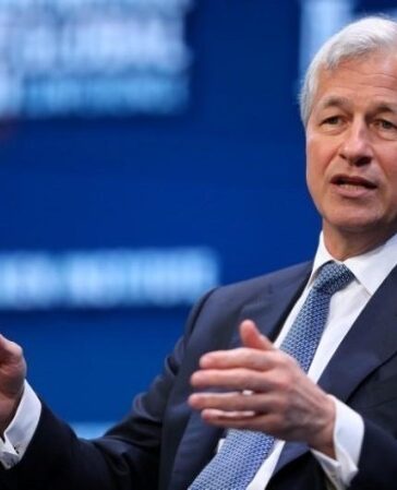 CEO JP Morgan Jamie Dimon tại một hội thảo ở California (Mỹ). Ảnh: Reuters
