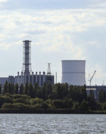 Nhà máy điện hạt nhân ở thị trấn Kurchatov, tỉnh Kursk, Nga. Ảnh: Sputnik