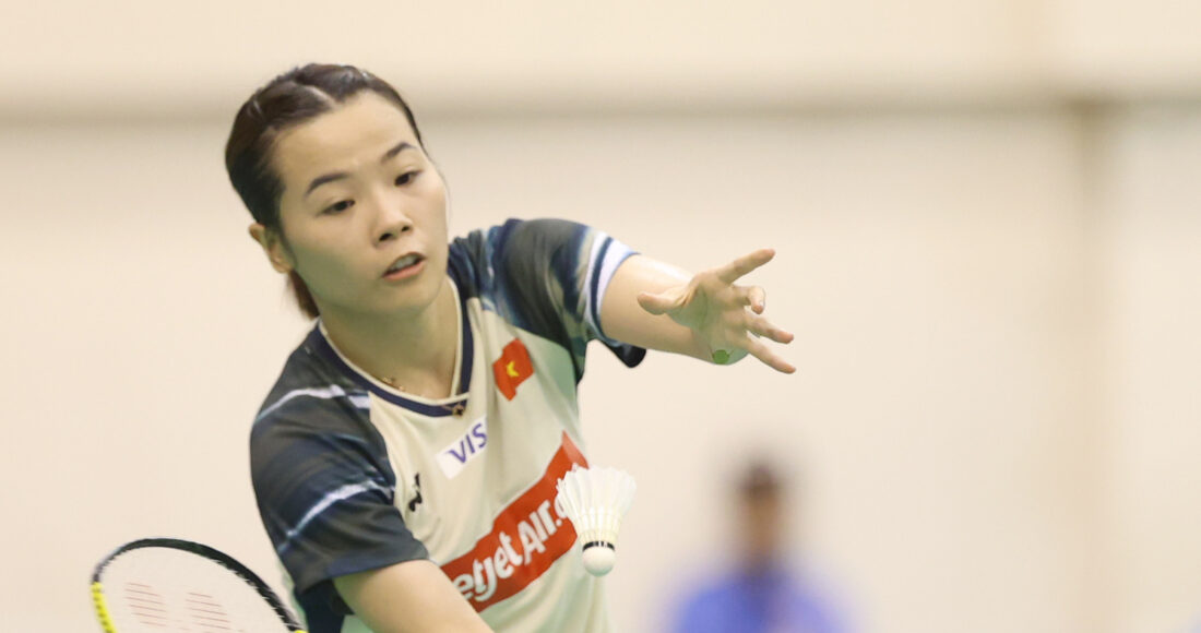 Nguyễn Thuỳ Linh thắng chật vật vòng một China Open 2024. Ảnh: Đức Đồng.