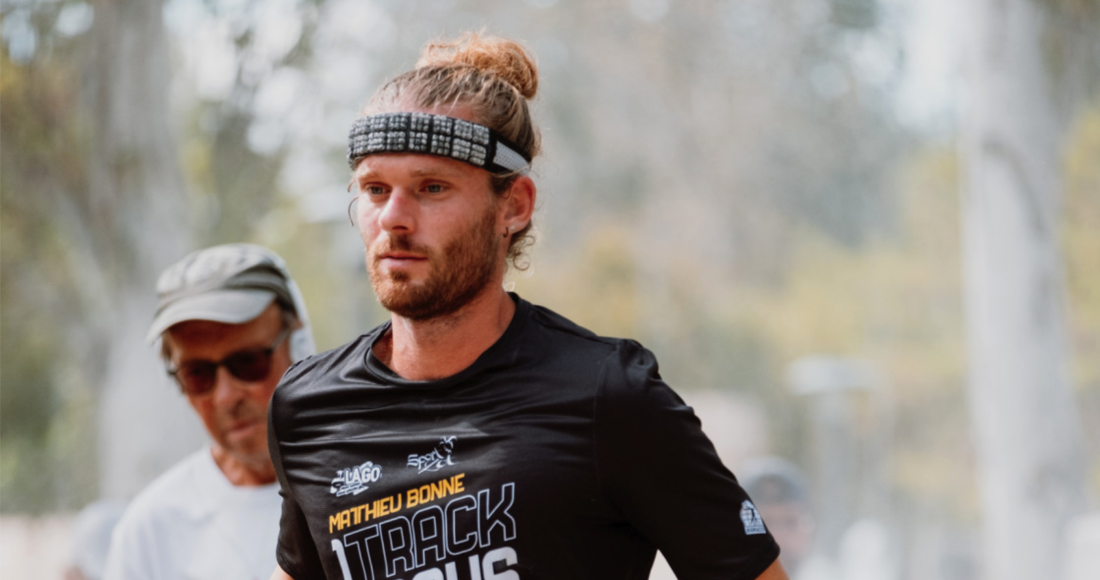 Matthieu Bonne trên đường chạy 6 Days Race ở Hungary. Ảnh: Stefanie Reynaert