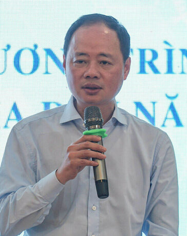 Thứ trưởng Khoa học và Công nghệ Trần Hồng Thái tại hội thảo sáng 16/8. Ảnh: Bùi Toàn