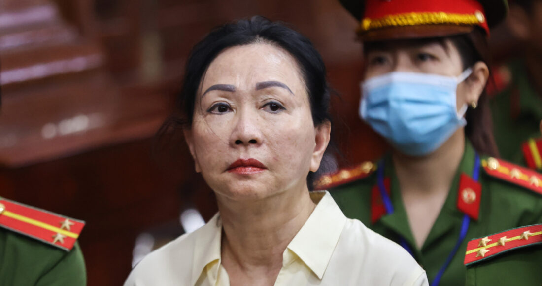 Bà Trương Mỹ Lan tại phiên tòa tháng 3/2024. Ảnh: Quỳnh Trần