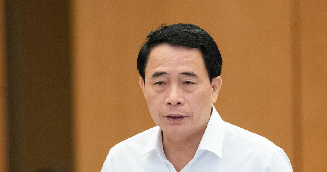 Thứ trưởng Công an Lê Quốc Hùng. Ảnh: Media Quốc hội