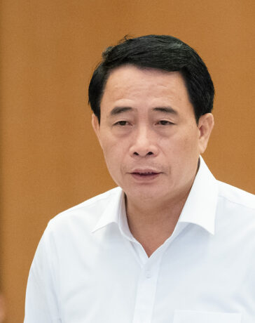 Thứ trưởng Công an Lê Quốc Hùng. Ảnh: Media Quốc hội