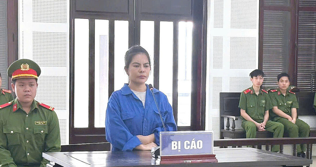 Bị cáo Đỗ Thị Yến Ly tại tòa. Ảnh: Trạng Chi