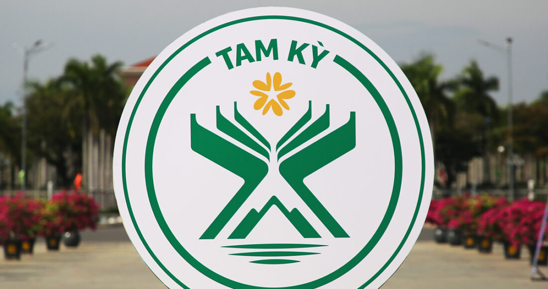 Logo TP Tam Kỳ. Ảnh: Đắc Thành