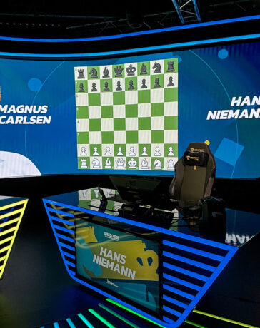 Carlsen sẽ gặp Niemann ở bán kết Speed Chess Championship 2024 tại Paris, Pháp. Ảnh: Reuters