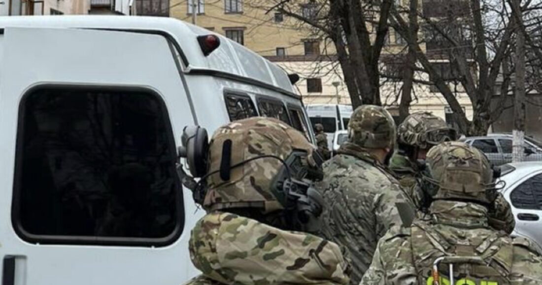 Đặc nhiệm Nga triển khai chiến dịch chống khủng bố tại Cộng hòa Ingushetia vào tháng 3. Ảnh: Baza