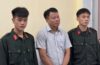 Ông Đồng Xuân Thụ khi bị bắt ở Hà Nội. Ảnh: Công an cung cấp