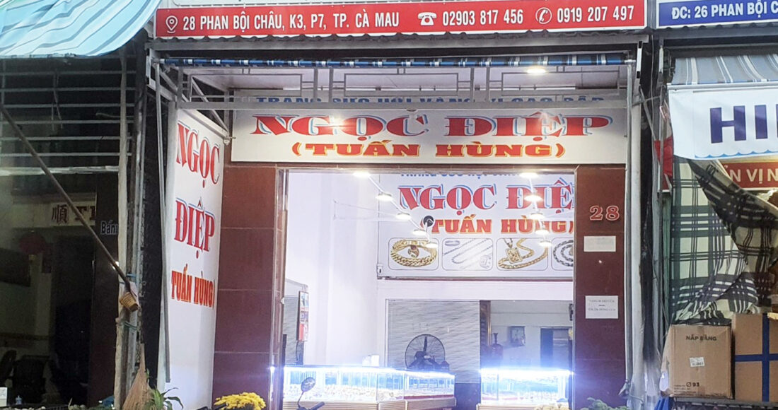 Căn nhà số 28 đường Phan Bội Châu đang tranh chấp. Ảnh:An Minh