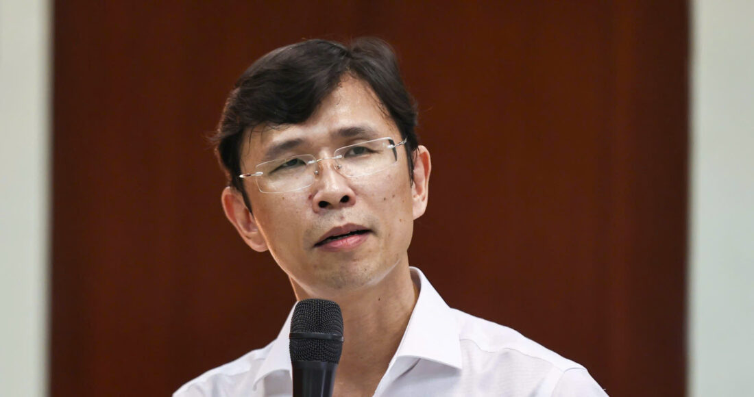 Ông Nguyễn Anh Thi tại một sự kiện vào tháng 5/2023. Ảnh: Quỳnh Trần