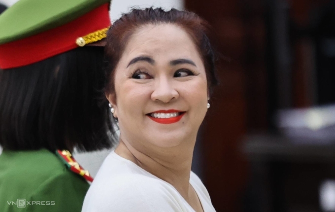 Bà Nguyễn Phương Hằng, tháng 4/2024. Ảnh: Quỳnh Trần