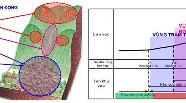 Cơ chế hình thành và vận động của lũ quét. Ảnh: NVCC