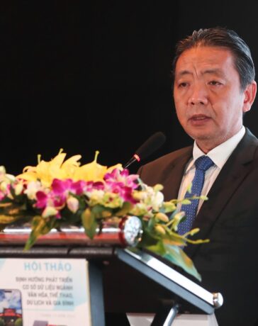 Thứ trưởng Văn hóa, Thể thao và Du lịch Hoàng Đạo Cương. Ảnh: Nam Nguyễn