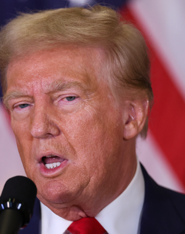 Ông Trump tại buổi họp báo ở New York hôm 6/9. Ảnh: AFP