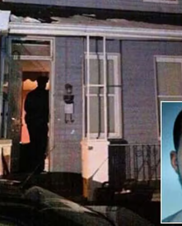 Antonio Rodriguez (ảnh nhỏ) bị bắt khi trốn trong một ngôi nhà ở Kensington. Ảnh: Philadelphia Inquirer