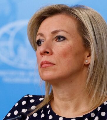 Phát ngôn viên Bộ Ngoại giao Nga Maria Zakharova tại Moskva ngày 18/1. Ảnh: Reuters
