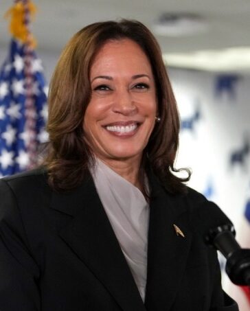 Phó tổng thống Kamala Harris tại Wilmington, bang Delaware ngày 22/7. Ảnh: AP