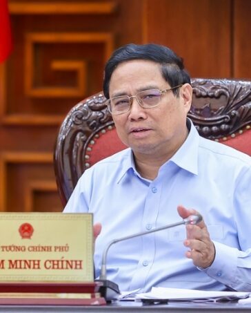 Thủ tướng Phạm Minh Chính phát biểu tại cuộc họp, ngày 5/10. Ảnh: VGP