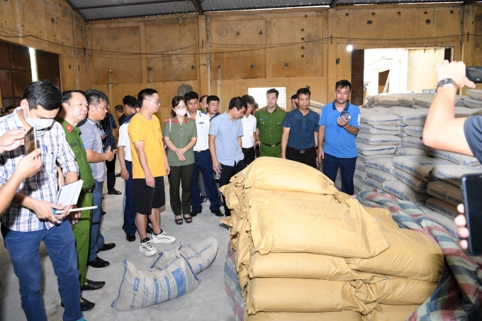 Ma túy ngụy trang trong các bao xi măng trong chuyên án 103H. Ảnh: Công an cung cấp