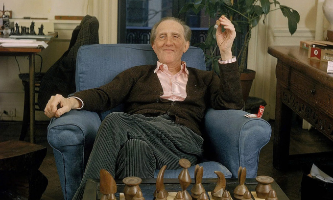 Marcel Duchamp ở tuổi 79 năm 1966. Ảnh: Artnet