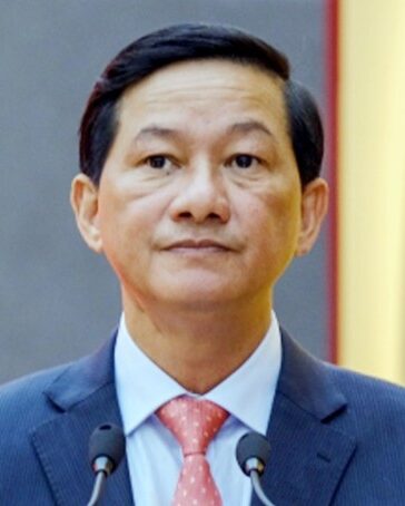 Cựu Bí thư Trần Đức Quận khi đương nhiệm. Ảnh: Lâm Đồng